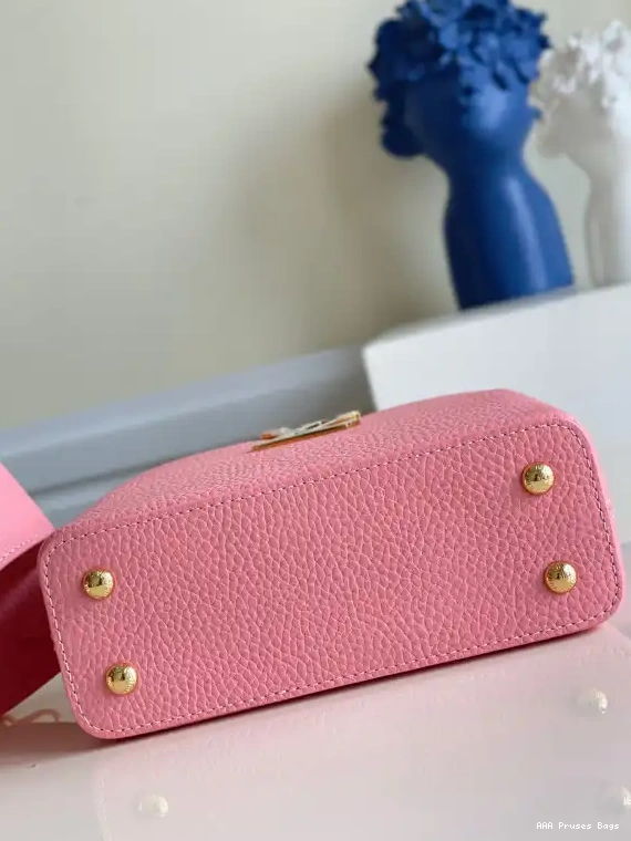 AAA Pruses Bags CAPUCINES MINI VUITTON LOUIS 0619